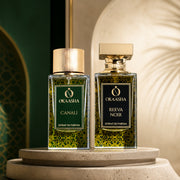 Citrus & Cognac Duo fragrance bundle by Okaasha