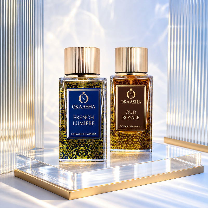 Day & Night Duo fragrance bundle by Okaasha